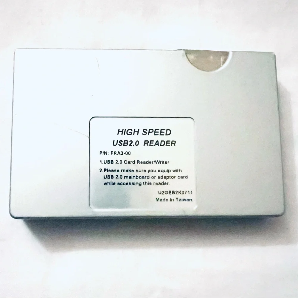 PNY High Speed USB 2.0 Reader P/N: FRA3-00 External Hard Drive